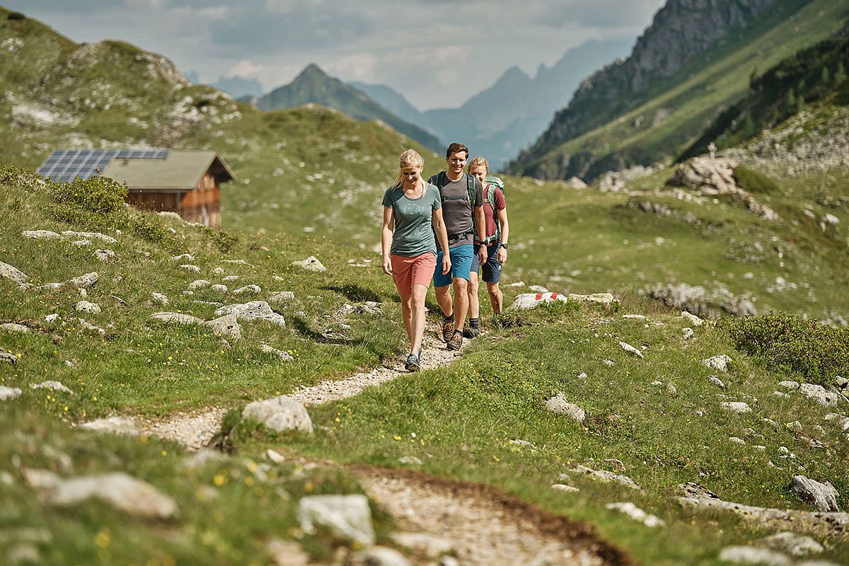 Wanderung in den Bergen