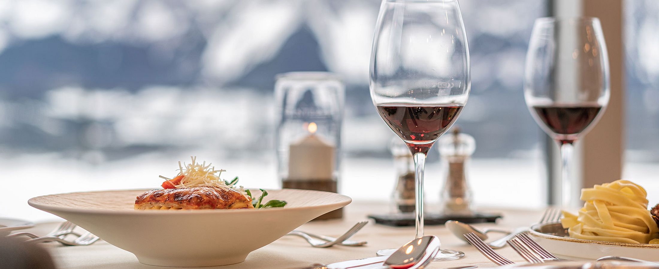 Kulinarisches Essen im Hotel Winterer
