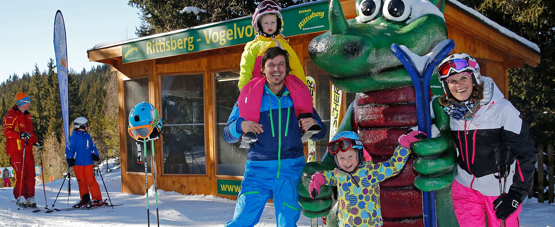 Familienfoto in Schladming