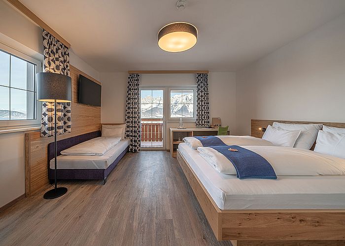 Schlafzimmer im Hotel Winterer Schlafzimmer im Hotel Winterer
