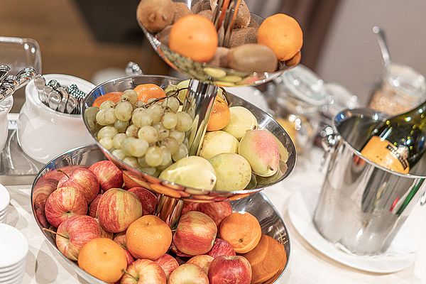 Frühstücksbuffet im Hotel Winterer