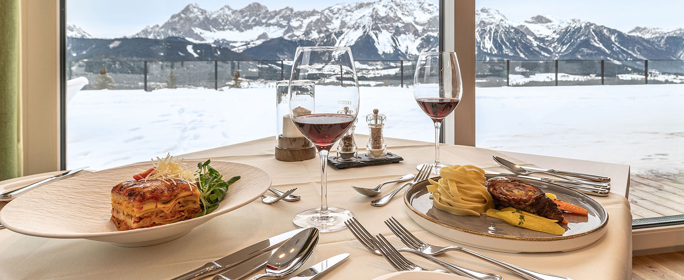 Kulinarische Speisen im Hotel Winterer